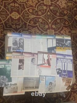 Vintage STAR WARS BANTHA TRACKS Fan Club Newsletter Lot of 19 from 1980 to 1985