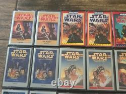 Vintage STAR WARS BBD, Time Warner, & Bantam Audio Book CASSETTES TAPES LOT OF 44