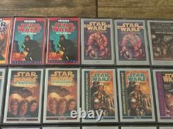 Vintage STAR WARS BBD, Time Warner, & Bantam Audio Book CASSETTES TAPES LOT OF 44