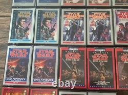 Vintage STAR WARS BBD, Time Warner, & Bantam Audio Book CASSETTES TAPES LOT OF 44