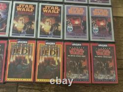 Vintage STAR WARS BBD, Time Warner, & Bantam Audio Book CASSETTES TAPES LOT OF 44
