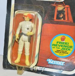 Vintage STAR WARS CLOUD CAR PILOT Action Figure MOC ESB Kenner 1982 48 Back