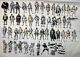 Vintage STAR WARS Clone Storm Trooper 40 FIGURE LOT Army Builder Weapons Parts