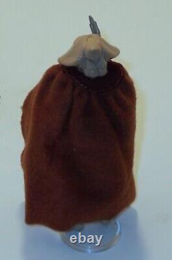 Vintage STAR WARS LIL LEDY SQUID HEAD Complete with all ledy Burgundy Cape ROTJ
