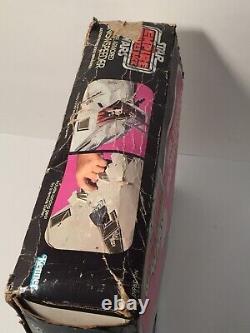 Vintage STAR WARS REBEL ARMORED SNOWSPEEDER PINK BOX Incomplete WORKING