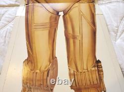 Vintage STAR WARS cereal standee C3PO See Threepio C3POs advertising droid