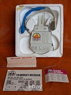 Vintage Six Million Dollar Man CB RADIO HEADSET with box Kenner 1977 Star Wars