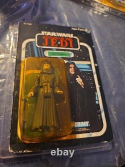 Vintage Star Return Of The Jedi The Emperor MOC 77 Card Back No. 71240 Unpunched