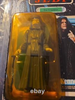 Vintage Star Return Of The Jedi The Emperor MOC 77 Card Back No. 71240 Unpunched