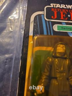 Vintage Star Return Of The Jedi The Emperor MOC 77 Card Back No. 71240 Unpunched