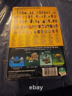 Vintage Star Return Of The Jedi The Emperor MOC 77 Card Back No. 71240 Unpunched