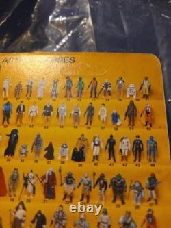 Vintage Star Return Of The Jedi The Emperor MOC 77 Card Back No. 71240 Unpunched
