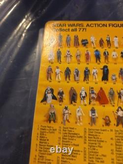 Vintage Star Return Of The Jedi The Emperor MOC 77 Card Back No. 71240 Unpunched