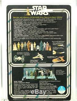 Vintage Star Wars 12 Back-C Luke Skywalker (Blonde Hair) AFA 75 NO RESERVE NR