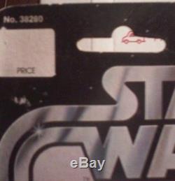 Vintage Star Wars 12 Back C Sandpeople Moc Punched Major Creases Sticker Tear