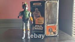 Vintage Star Wars 12 Boba Fett with Box and Most Accessories 1979