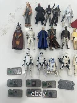Vintage Star Wars 18 Figure LOT And 7 Commtech Readers Huge Lot