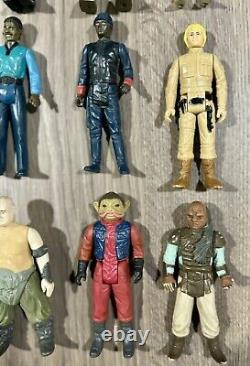 Vintage Star Wars 1977, 1980, 1983 Action Figures Lot of 18