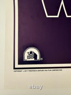 Vintage Star Wars 1977 Folded 1-Sheet Teaser Style B 27 x 41 ORIGINAL