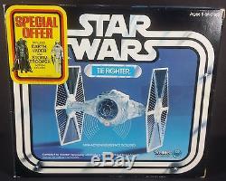 Vintage Star Wars 1977 IMPERIAL TIE FIGHTER with Box & Insert SPECIAL OFFER