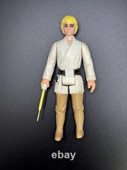 Vintage Star Wars 1977 Luke Skywalker TAIWAN Farmboy Original Kenner Near Mint