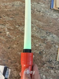 Vintage Star Wars 1977 The Force Beam Non Licensed Lightsaber Works Rare