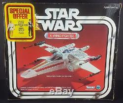 Vintage Star Wars 1977 X-WING FIGHTER with Box & Insert SPECIAL OFFER