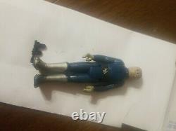 Vintage Star Wars 1978 Blue Snaggletooth Action Figure Original with weapon