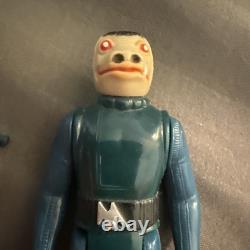 Vintage Star Wars 1978 Blue Snaggletooth No Toe Dent Variation