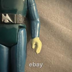 Vintage Star Wars 1978 Blue Snaggletooth No Toe Dent Variation