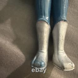 Vintage Star Wars 1978 Blue Snaggletooth No Toe Dent Variation