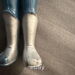 Vintage Star Wars 1978 Blue Snaggletooth No Toe Dent Variation