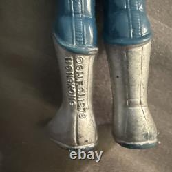 Vintage Star Wars 1978 Blue Snaggletooth No Toe Dent Variation