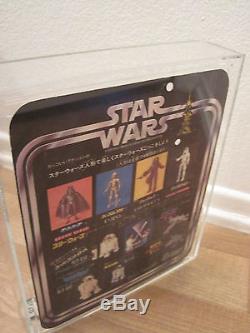 Vintage Star Wars 1978 Takara Japan 7 inch Darth Vader 4 back AFA graded 80 NM