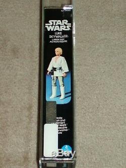 Vintage Star Wars 1979 Kenner AFA 80 LUKE SKYWALKER 12 inch doll MISB SEALED Box