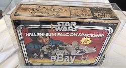Vintage Star Wars 1979 Kenner ANH MILLENNIUM FALCON AFA Graded VG! Rare