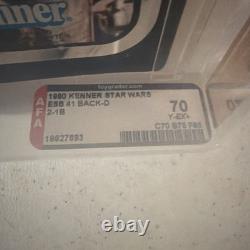 Vintage Star Wars 1980 Kenner 2-1B ESB AfA 70 41 Back D MOC