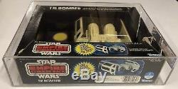 Vintage Star Wars 1980 Kenner ESB TIE BOMBER Die cast AFA 60! Premium Rare Item