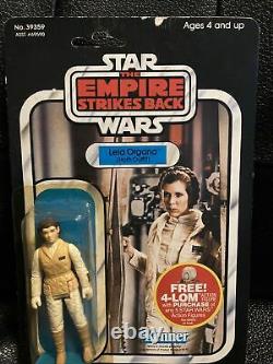 Vintage Star Wars 1980 Kenner Leia (Hoth Outfit) #39359 MOC Sealed 47 Back