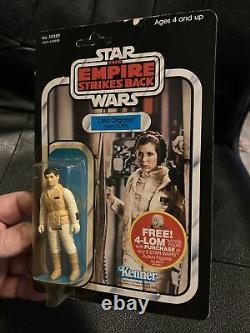 Vintage Star Wars 1980 Kenner Leia (Hoth Outfit) #39359 MOC Sealed 47 Back