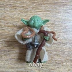 Vintage Star Wars 1980 Lili Ledy NO COO YODA Brown Snake Dark Brown Cane EPM's