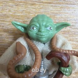 Vintage Star Wars 1980 Lili Ledy NO COO YODA Brown Snake Dark Brown Cane EPM's