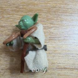 Vintage Star Wars 1980 Lili Ledy NO COO YODA Brown Snake Dark Brown Cane EPM's