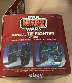 Vintage Star Wars 1982 Kenner Micro Collection Imperial Tie Fighter Sealed