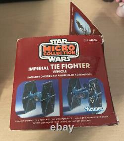 Vintage Star Wars 1982 Kenner Micro Collection Imperial Tie Fighter Sealed