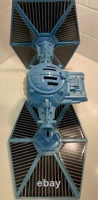 Vintage Star Wars 1983 Battle Damaged Tie Fighter complete working sound & light