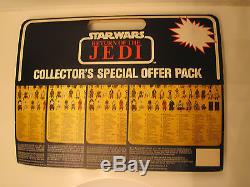 Vintage Star Wars 1983 ROTJ Italian 4 pack Darth Vader RARE Leia Carded Paploo
