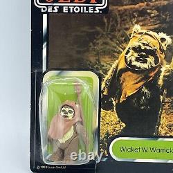 Vintage Star Wars 1983 Wicket W Warrick Tri Logo Palitoy HTF