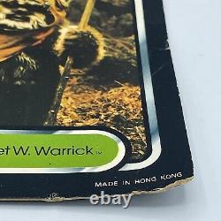 Vintage Star Wars 1983 Wicket W Warrick Tri Logo Palitoy HTF