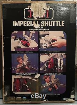 Vintage Star Wars 1984 Imperial Shuttle Nr-mint Complete Bonus X2 Figures Kenner